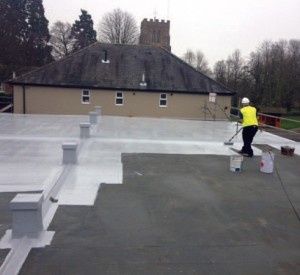 3m liquid resin flat roofing in nantwich