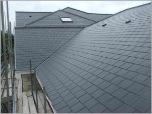 slate and tile roofing project in nantwich